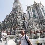 La Thaïlande a accueilli plus 35 millions de visiteurs en 2024. Ici, Bangkok. (archive) KEYSTONE/EPA/RUNGROJ YONGRIT